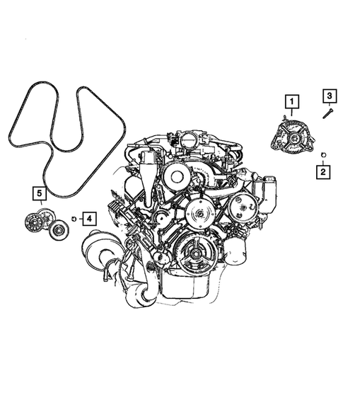 Alternators for 2004 Jeep Grand Cherokee #1