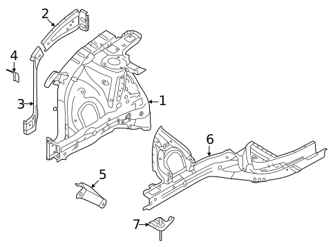 Inner Components for 2023 Hyundai Santa Cruz #0