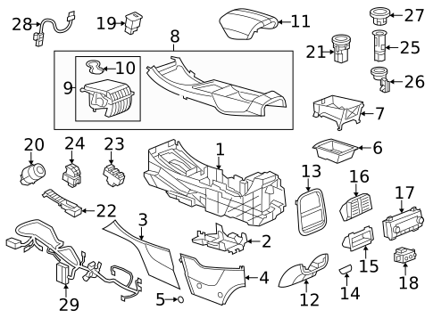 Parking Aid for 2010 Saab 9-5 #0