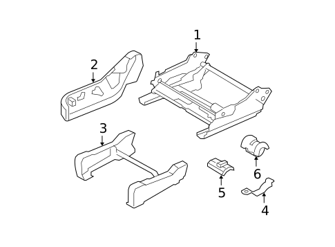 Tracks & Components for 2009 Dodge Grand Caravan #0