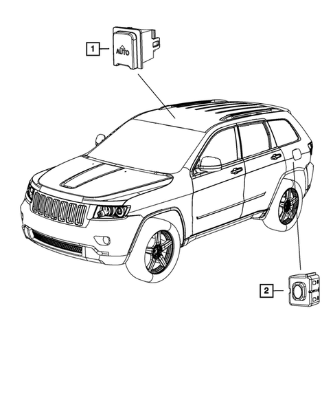 Switches for 2014 Jeep Grand Cherokee #6