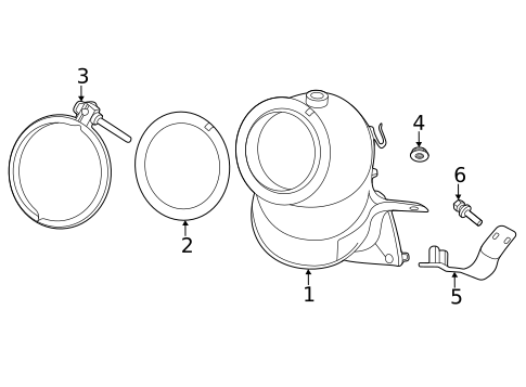 Exhaust Components for 2025 Genesis G80 #1