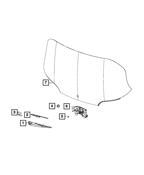 Wiper and Washer System for 2022 Jeep Cherokee #3
