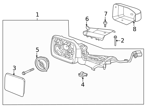 Mirrors for 2021 Ford Bronco #0