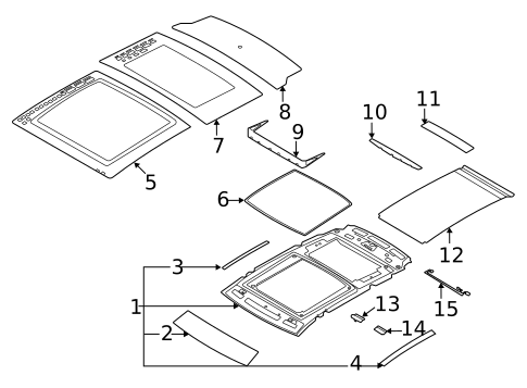Roof for 2021 Lincoln Corsair #0