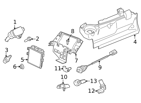 Ignition System for 2018 Jaguar XJR575 #0