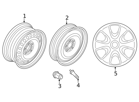 Wheels & Trim for 2017 Ford Focus #4