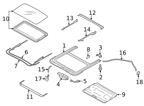 Sunroof for 2017 Subaru WRX STI #0