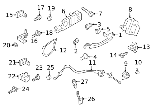 Rear Door for 2021 Porsche Cayenne #0