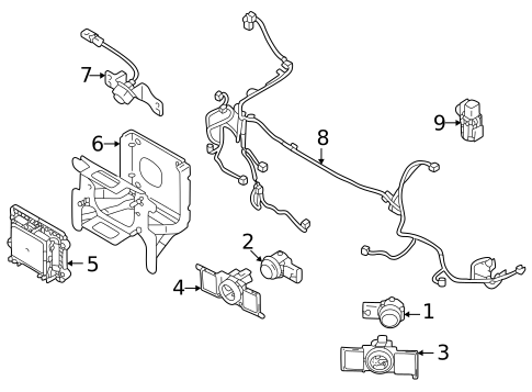 Electrical Components for 2025 Mitsubishi Outlander #1