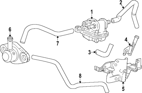 Emission Components for 2024 Acura Integra #2