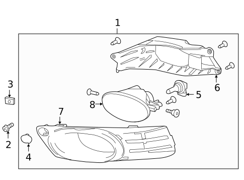 Bumper & Components - Front for 2013 Honda Fit #1
