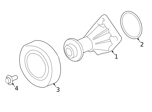 Water Pump for 2004 Cadillac CTS #0