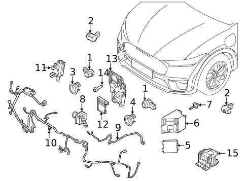 Electrical Components for 2021 Ford Mustang Mach-E #0
