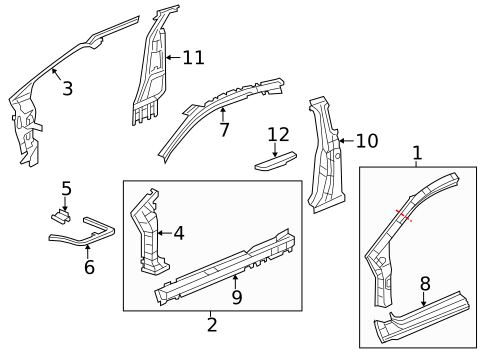 Rocker for 2013 Honda Civic #0