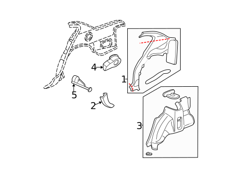 Inner Components for 2004 Chevrolet Classic #0
