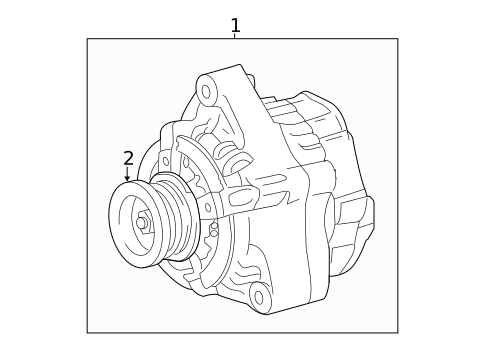 Alternator for 2015 Toyota Tundra #1