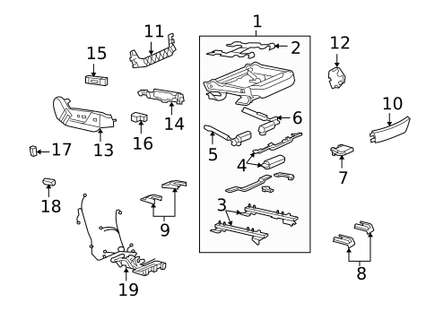 Power Seats for 2012 Cadillac CTS #2
