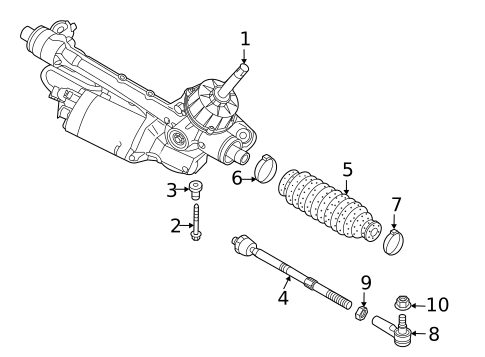 Steering Gear & Linkage for 2022 Volkswagen ID.4 #0