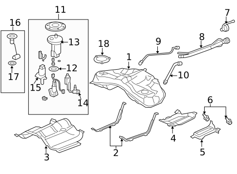 Filters for 2010 Acura RL #1