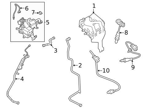 Emission Components for 2024 Land Rover Range Rover Velar #8