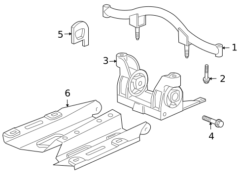 Trans Mounting for 2011 Porsche 911 #0