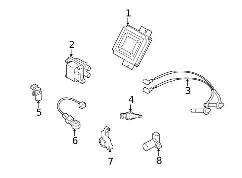Ignition System for 2008 Subaru Impreza #0