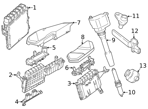 Powertrain Control for 2023 BMW M5 #0