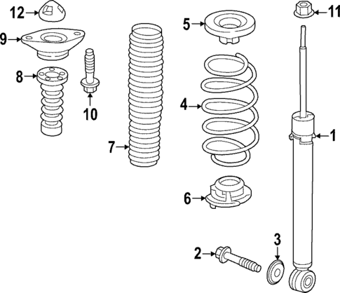Shocks & Components for 2024 Honda HR-V #1