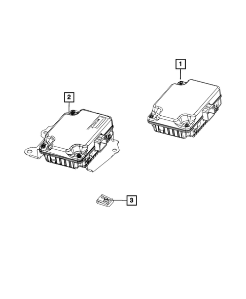 Keys, Modules and Engine Controllers for 2023 Jeep Grand Cherokee L #16