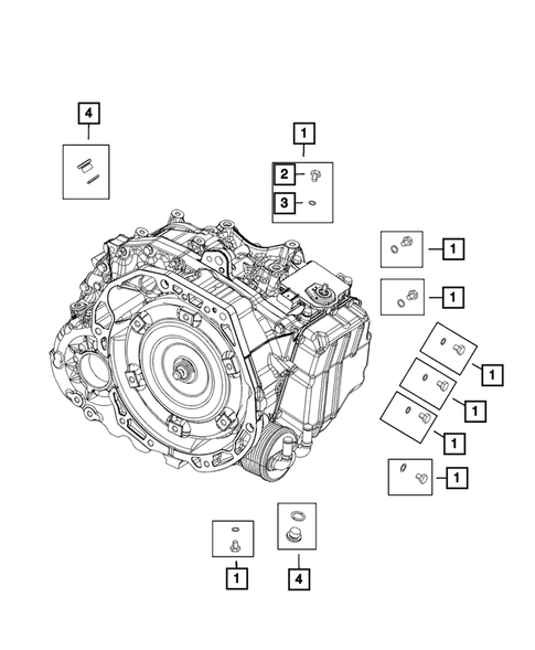 Case, Extension, Oil Pan, and Indicator (Dipstick) for 2015 Fiat 500L #3