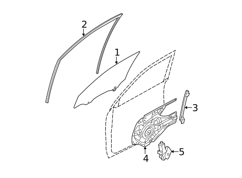 Front Door for 2009 Hyundai Tucson #0