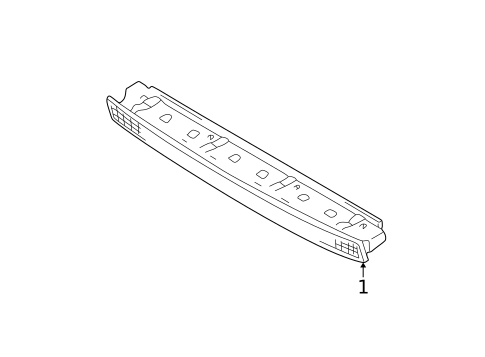 High Mounted Stop Lamp for 2004 Audi A4 Quattro #1