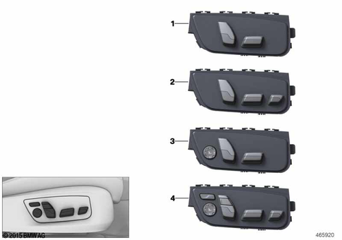 Switch for 2019 BMW 740eX #14