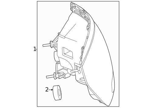 Tail Lamps for 2022 Mercedes-Benz GLS 63 AMG® #1