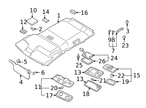 Sunroof for 2004 Suzuki XL-7 #1