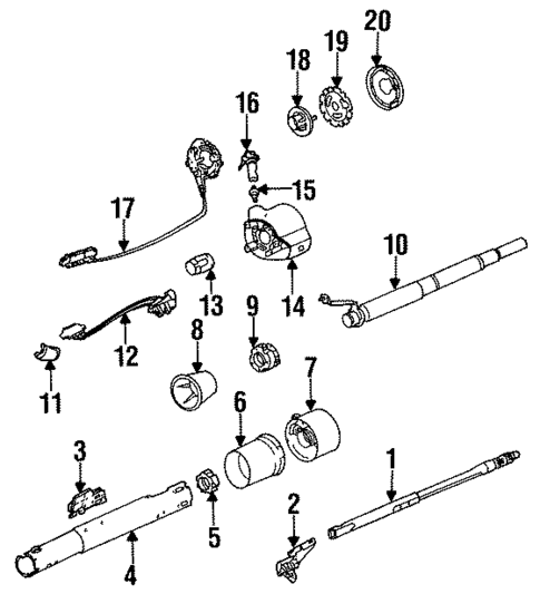 Ignition Lock for 1990 Oldsmobile Cutlass Ciera #0