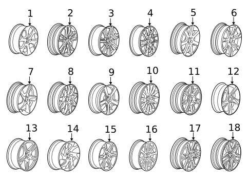Wheels for 2017 Volvo S60 Cross Country #2