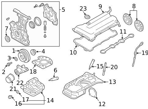 Engine Parts for 2000 Nissan Sentra #0