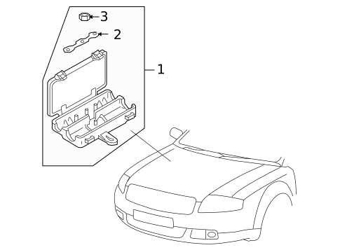 Electrical Components for 2007 Audi A8 Quattro #5