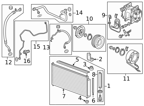 Switches & Sensors for 2016 Honda CR-Z #1