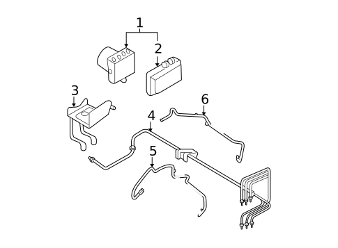 Anti-Lock Brakes for 2005 Ford Five Hundred #0