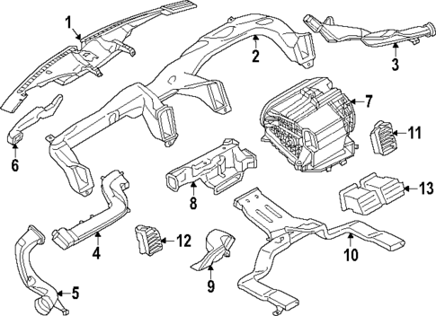 Ducts for 2022 Lincoln Navigator #0