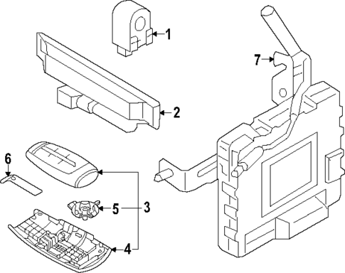 Controls for 2023 Genesis Electrified GV70 #0