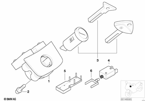Locks for 2000 BMW-Motorrad K 1200 LT #2