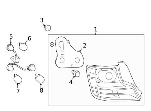 Bulbs - Chassis for 2013 Scion tC #1