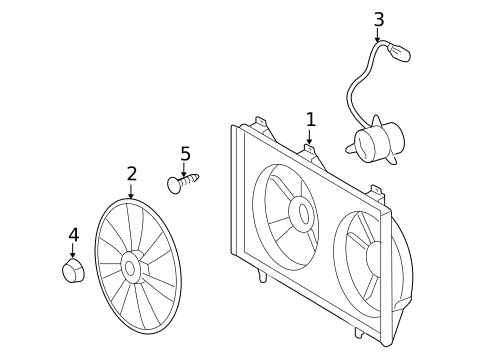 Cooling System for 2011 Toyota Camry #1