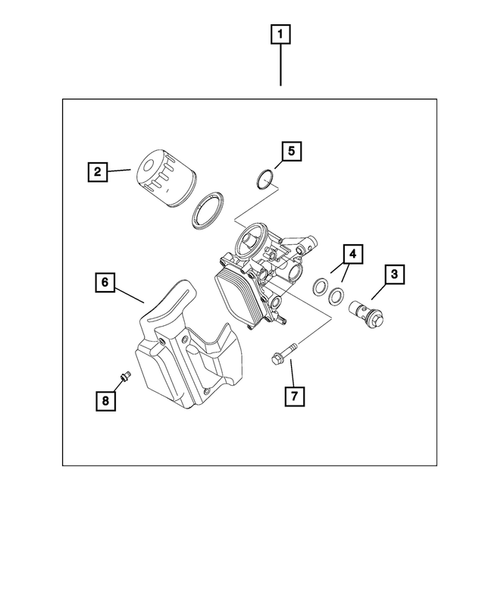 Engine Oiling, Oil Pan and Indicator (Dipstick) for 2016 Jeep Renegade #3