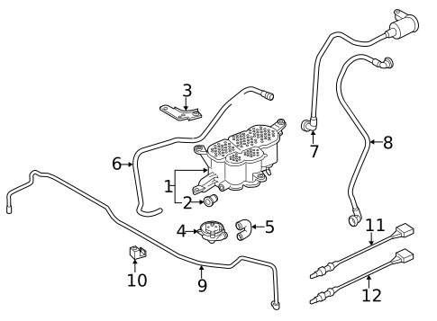 Emission Components for 2014 Audi S5 #2