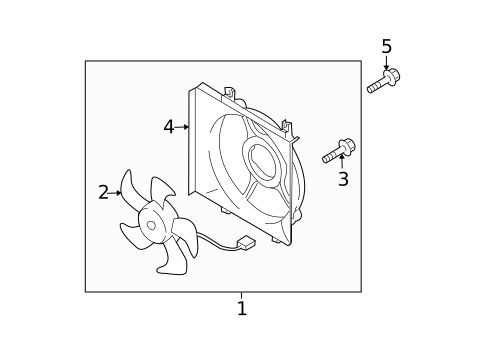 Condenser, Compressor & Lines for 2013 Subaru Forester #1